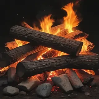 camp fire png