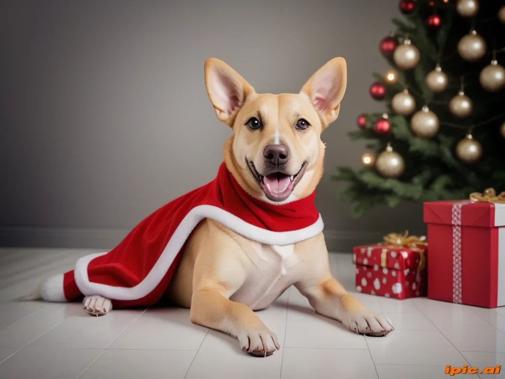 dog christmas photos