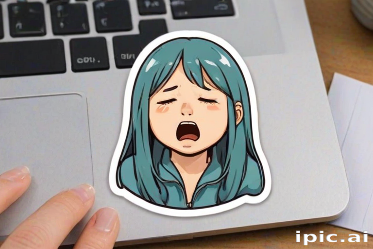 crying sticker