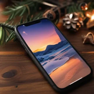 iphone christmas wallpaper aesthetic