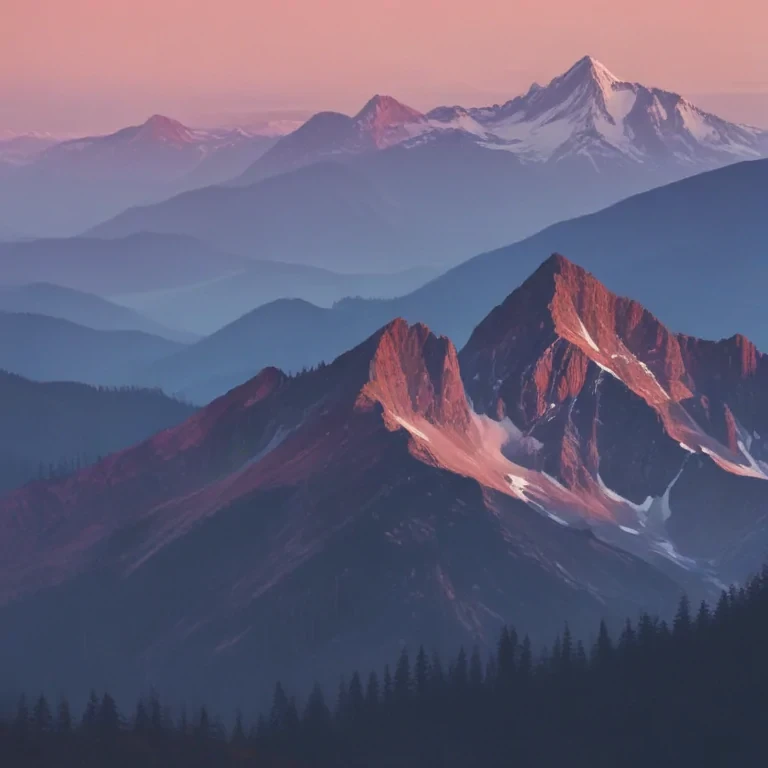 aesthetic mountain wallpaper