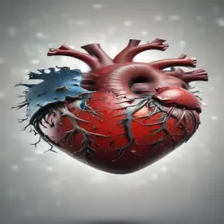 blurry heart