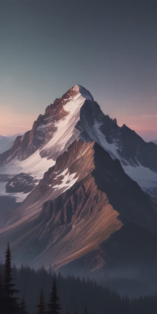 aesthetic mountain wallpaper