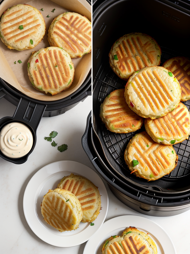 how to cook hash brown patties in the air fryer