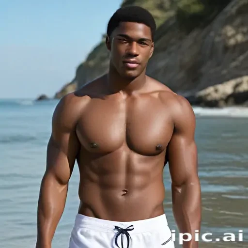 black male shirtless