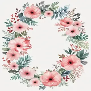 flower circle png