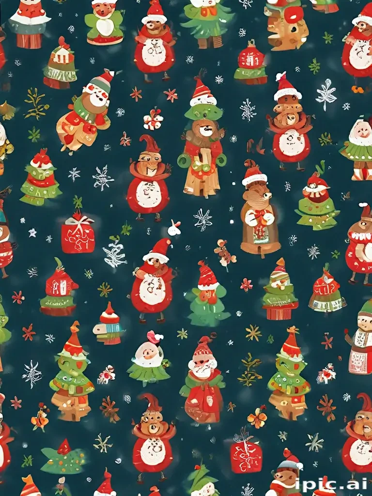 cartoon christmas backgrounds
