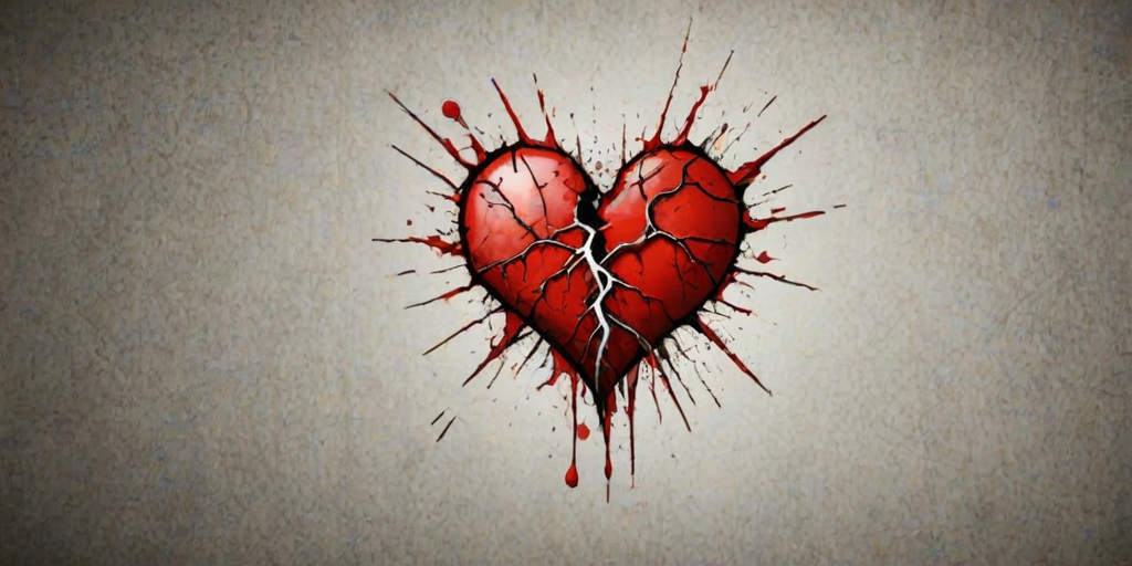 heart broken wallpaper
