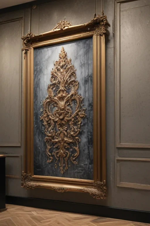 wall art mock up