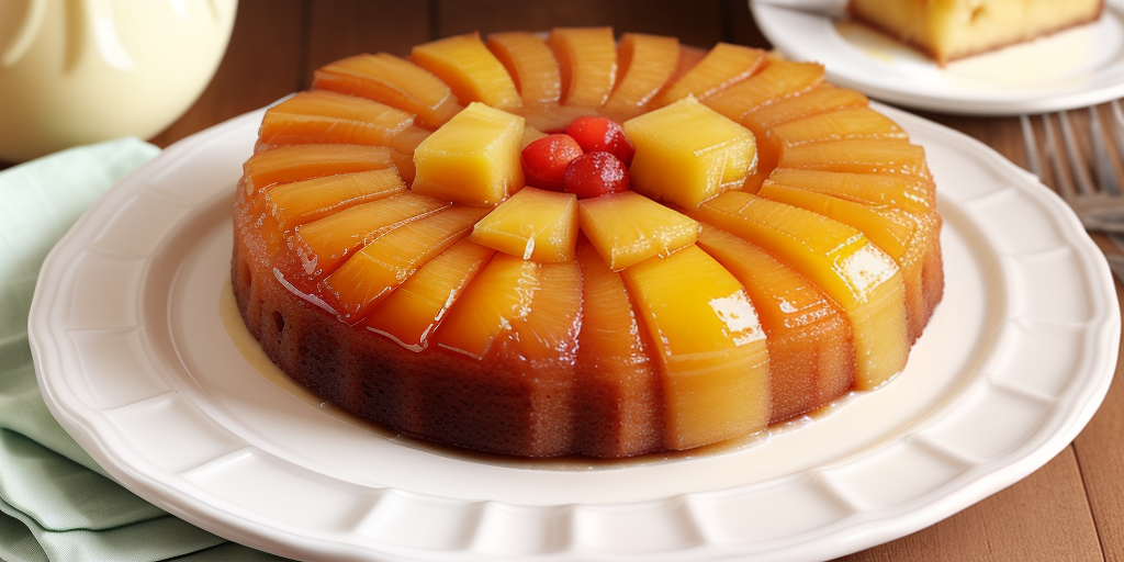 recipe for pineapple upside down cake using a cake mix
