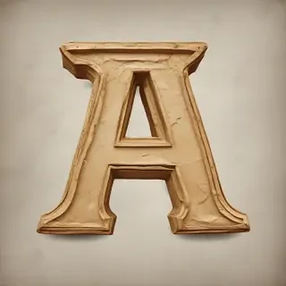 letter a png