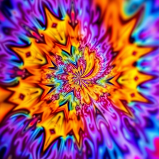 Create a high-resolution abstract pattern with vibrant colors and intricate details, captured using a DSLR camera with a 50mm lens, at f/2.8 aperture, ISO 100, and a slight bokeh effect to enhance depth.