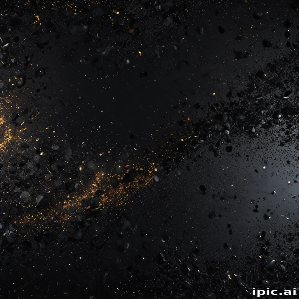 black and glitter background