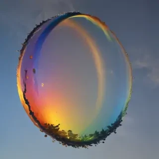transparent rainbow
