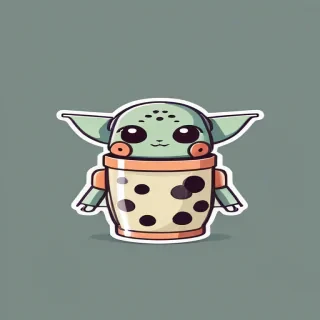 boba wallpaper cute