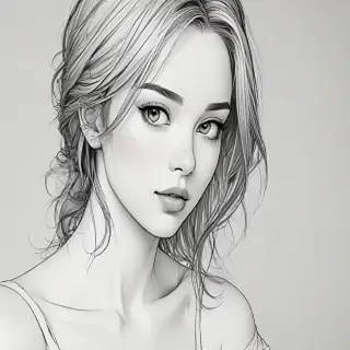 aesthetic line art