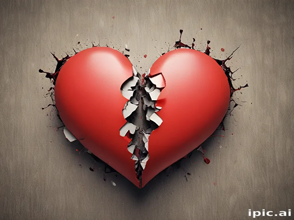 wallpaper broken heart images