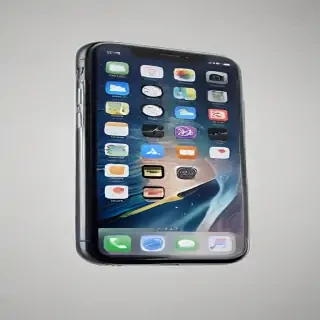 iphone with transparent background