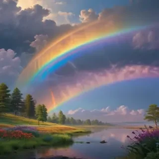 aesthetic rainbow wallpaper