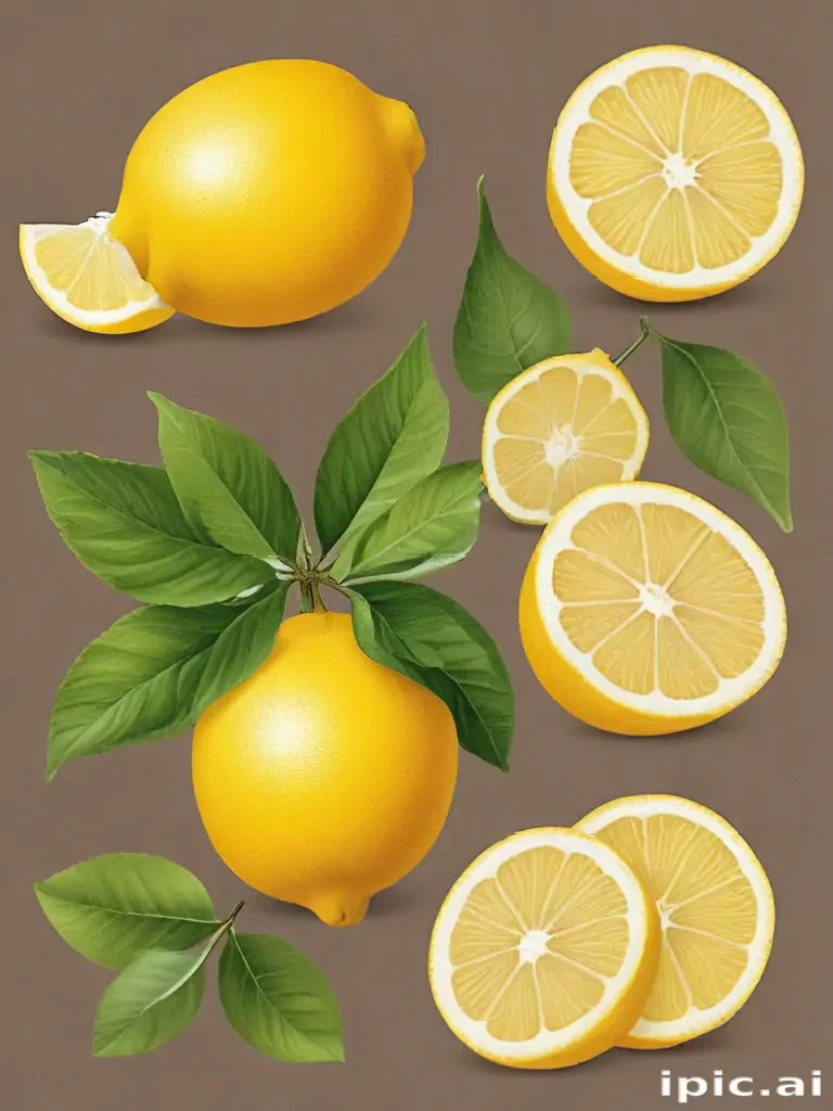 free lemon clipart