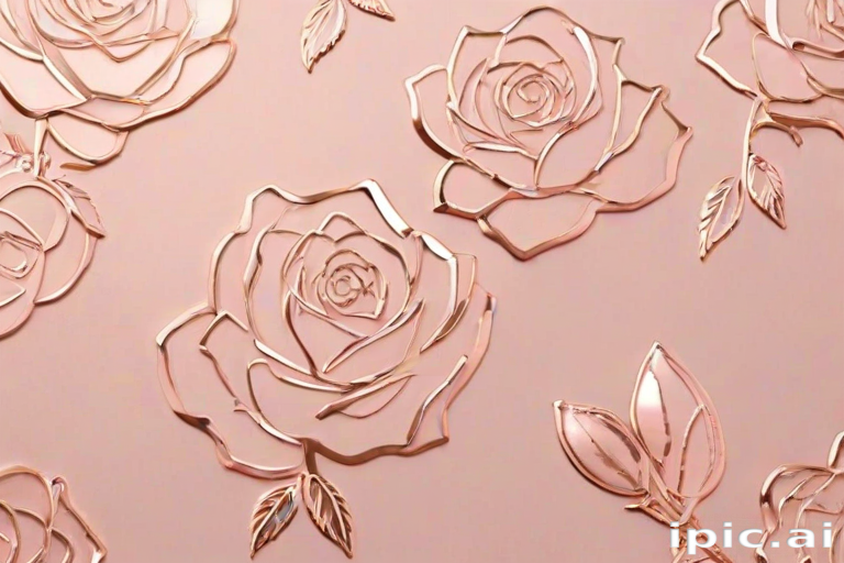 rose gold cute wallpapers