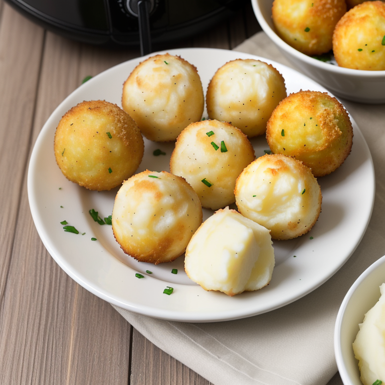 mashed potato balls air fryer