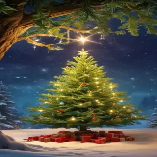 christmas wallpaper green