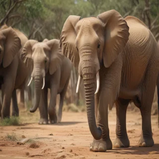 elephant background