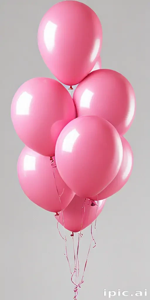 pink balloons png