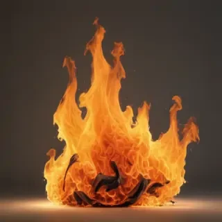 flames transparent background