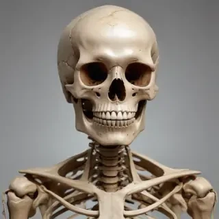 skeleton transparent background