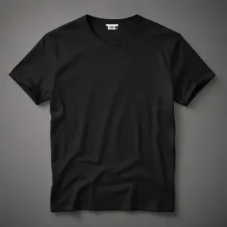 high resolution black t shirt template
