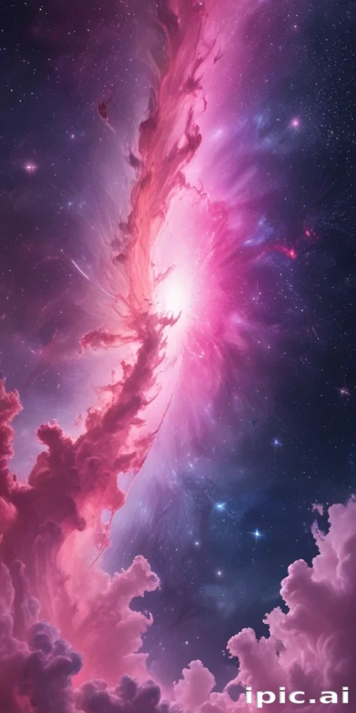 pink galaxy wallpaper