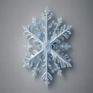 snowflake clipart with transparent background