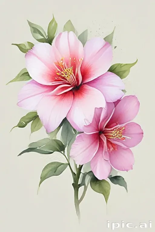 watercolor flower images