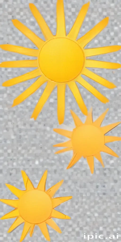transparent background sun clipart