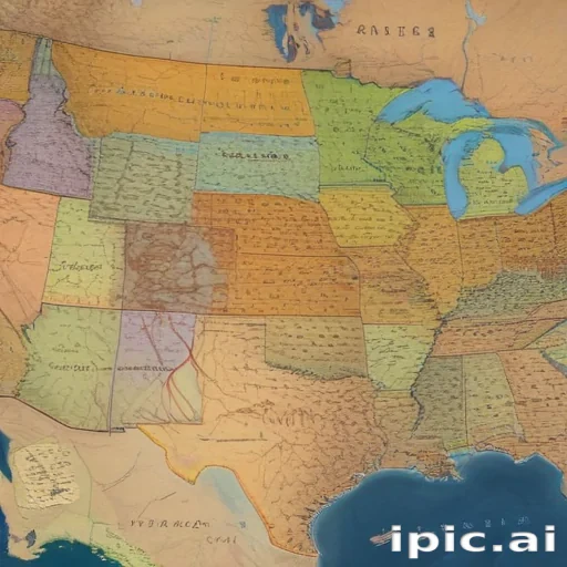 map of the us states