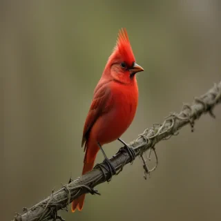 red bird