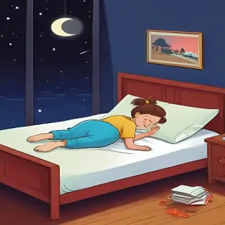 sleep cartoon