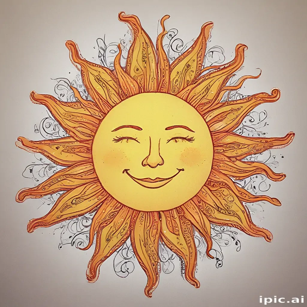 sun doodle