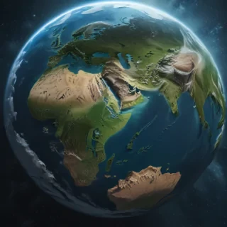 animated pic of earth