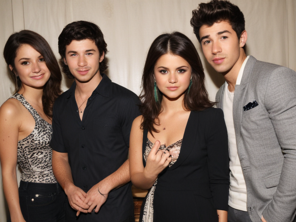 selena gomez and jonas brothers