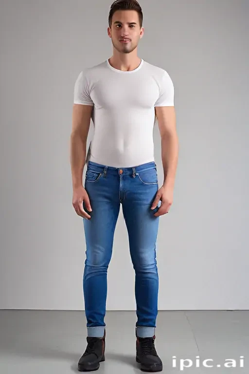 mock up jeans