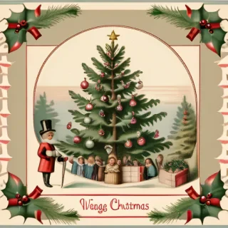free printable vintage christmas pictures