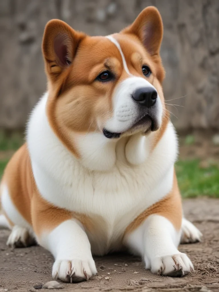 akita basset dog breed
