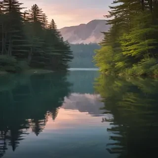 background lake