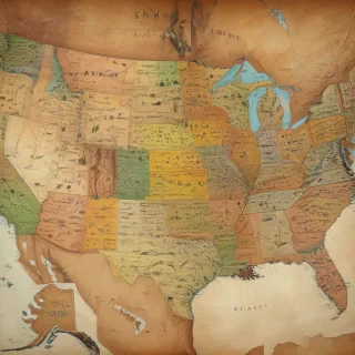 map of the usa states