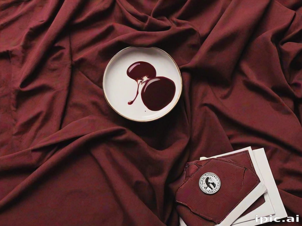 maroon aesthetic
