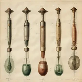 vintage scientific illustrations