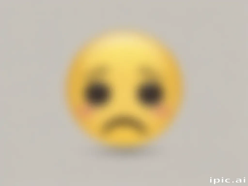 sad emoji transparent